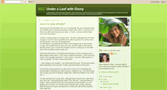 Desktop Screenshot of ginnyglasser.blogspot.com