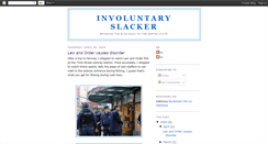 Desktop Screenshot of involuntaryslacker.blogspot.com