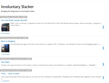 Tablet Screenshot of involuntaryslacker.blogspot.com