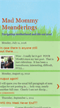 Mobile Screenshot of madmommymeanderings.blogspot.com