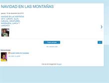 Tablet Screenshot of navidadenlasmontanas.blogspot.com