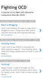 Mobile Screenshot of fightingocd.blogspot.com