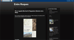 Desktop Screenshot of entreroques.blogspot.com