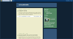 Desktop Screenshot of corncobkindlin.blogspot.com