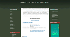 Desktop Screenshot of directory-wangxtra.blogspot.com