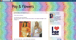 Desktop Screenshot of popandflowers.blogspot.com