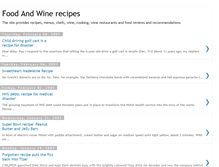 Tablet Screenshot of foodandwine102.blogspot.com