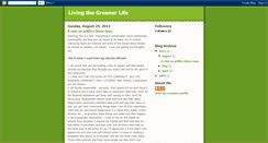 Desktop Screenshot of livingthegreenerlife.blogspot.com