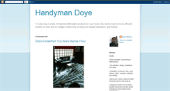 Desktop Screenshot of handymandoye.blogspot.com