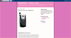 Desktop Screenshot of mobiltillbehor.blogspot.com