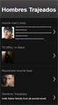 Mobile Screenshot of hombrestrajeados.blogspot.com