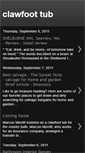 Mobile Screenshot of clawfoottub-1.blogspot.com