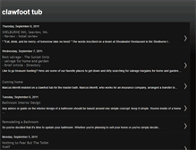 Tablet Screenshot of clawfoottub-1.blogspot.com