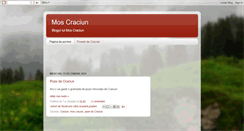 Desktop Screenshot of moscraciundesarbatori.blogspot.com