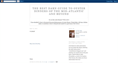 Desktop Screenshot of oysterdinners.blogspot.com