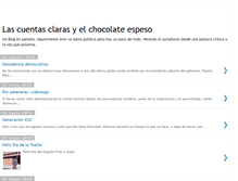 Tablet Screenshot of chocolateespeso.blogspot.com