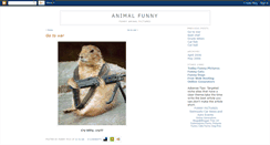 Desktop Screenshot of funny-animal-pics.blogspot.com