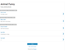 Tablet Screenshot of funny-animal-pics.blogspot.com