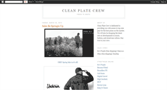 Desktop Screenshot of cleanplatecrew.blogspot.com