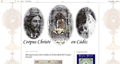 Desktop Screenshot of corpusencadiz.blogspot.com