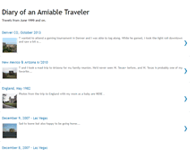 Tablet Screenshot of amiabletraveler.blogspot.com