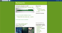 Desktop Screenshot of greenbiro.blogspot.com