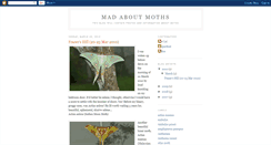 Desktop Screenshot of madaboutmoths.blogspot.com