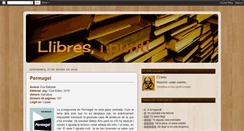 Desktop Screenshot of llibresipunt.blogspot.com