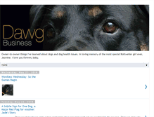 Tablet Screenshot of dawgbusiness.blogspot.com