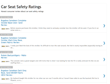 Tablet Screenshot of carseatsafetyratings.blogspot.com