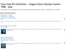 Tablet Screenshot of coca-cola-pins.blogspot.com