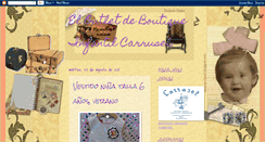 Desktop Screenshot of boutiqueinfantilcarruseloutlet.blogspot.com