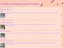 Tablet Screenshot of boutiqueinfantilcarruseloutlet.blogspot.com