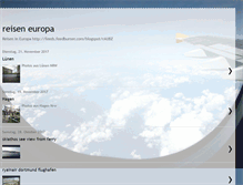 Tablet Screenshot of europa-reisen.blogspot.com