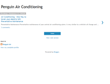 Tablet Screenshot of penguin-air-conditioning.blogspot.com