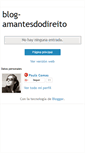 Mobile Screenshot of blog-amantesdodireito.blogspot.com