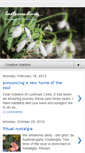 Mobile Screenshot of little-lustrous-lives.blogspot.com