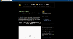 Desktop Screenshot of freerunescapecoins.blogspot.com