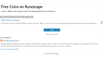 Tablet Screenshot of freerunescapecoins.blogspot.com