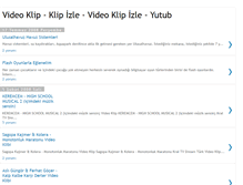 Tablet Screenshot of muzik-video-klip.blogspot.com