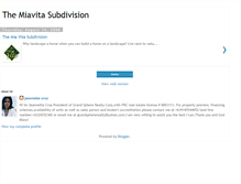 Tablet Screenshot of miavitasubdivision.blogspot.com