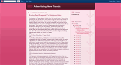 Desktop Screenshot of advertisingnewtrends5.blogspot.com