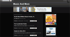 Desktop Screenshot of musicultraandmuchmore.blogspot.com