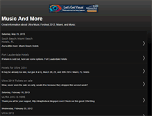 Tablet Screenshot of musicultraandmuchmore.blogspot.com