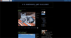 Desktop Screenshot of jejohnsonartgallery.blogspot.com