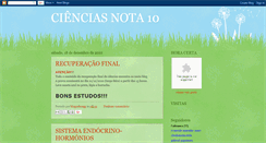 Desktop Screenshot of cienciasete.blogspot.com