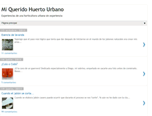 Tablet Screenshot of miqueridohuertourbano.blogspot.com