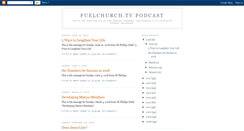 Desktop Screenshot of fuelchurchpodcast.blogspot.com