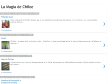 Tablet Screenshot of lamagiadechiloe.blogspot.com