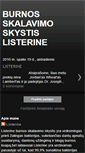 Mobile Screenshot of listerine-listerine.blogspot.com